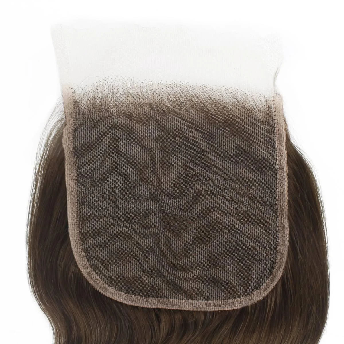 10″ – 20″ Medium Brown Color Body Wave Human Hair 5*5 Lace Closure