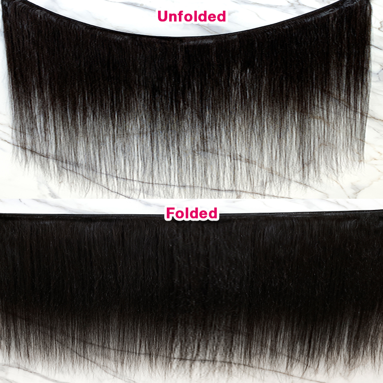 10″ – 40″ Natural Black Color Straight Human Hair Bundle