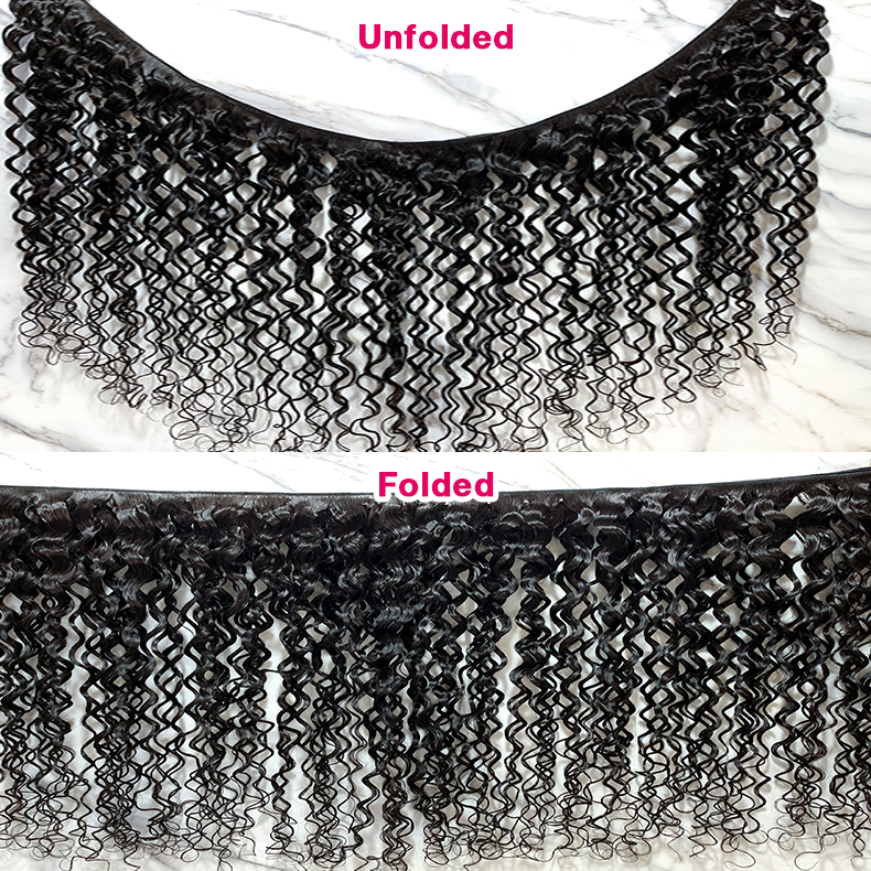 4 Bundles 10″ – 40″ Natural Black Color Water Wave Human Hair Bundle