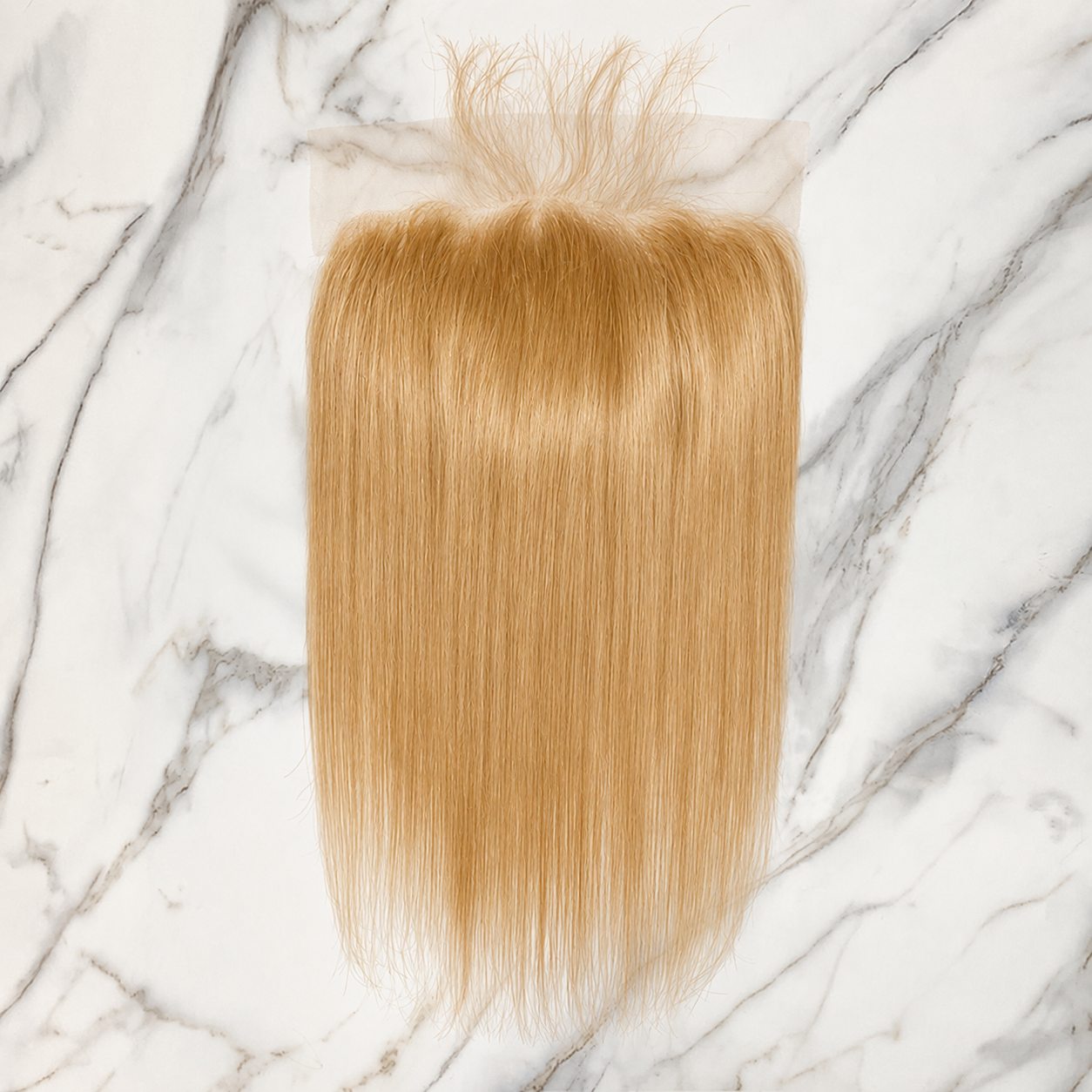 10″ – 20″ #27 Straight Human Hair 13*6 Lace Frontal with Pre Plucked Natural Hairline