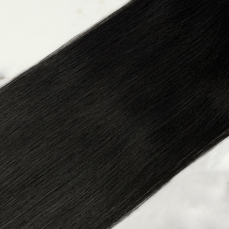 10″ – 20″ Natural Black Color Straight Human Hair 4*4 Lace Closure