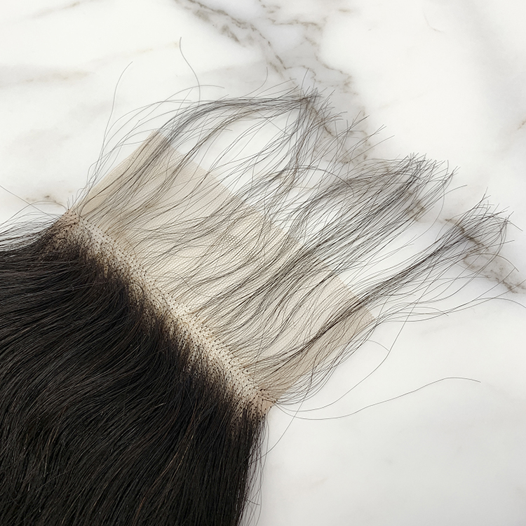 10″ – 20″ Natural Black Color Body Wave Human Hair 4*4 Lace Closure