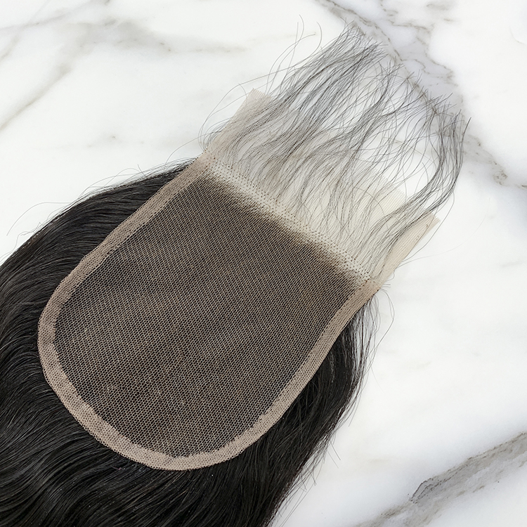 10″ – 20″ Natural Black Color Body Wave Human Hair 4*4 Lace Closure