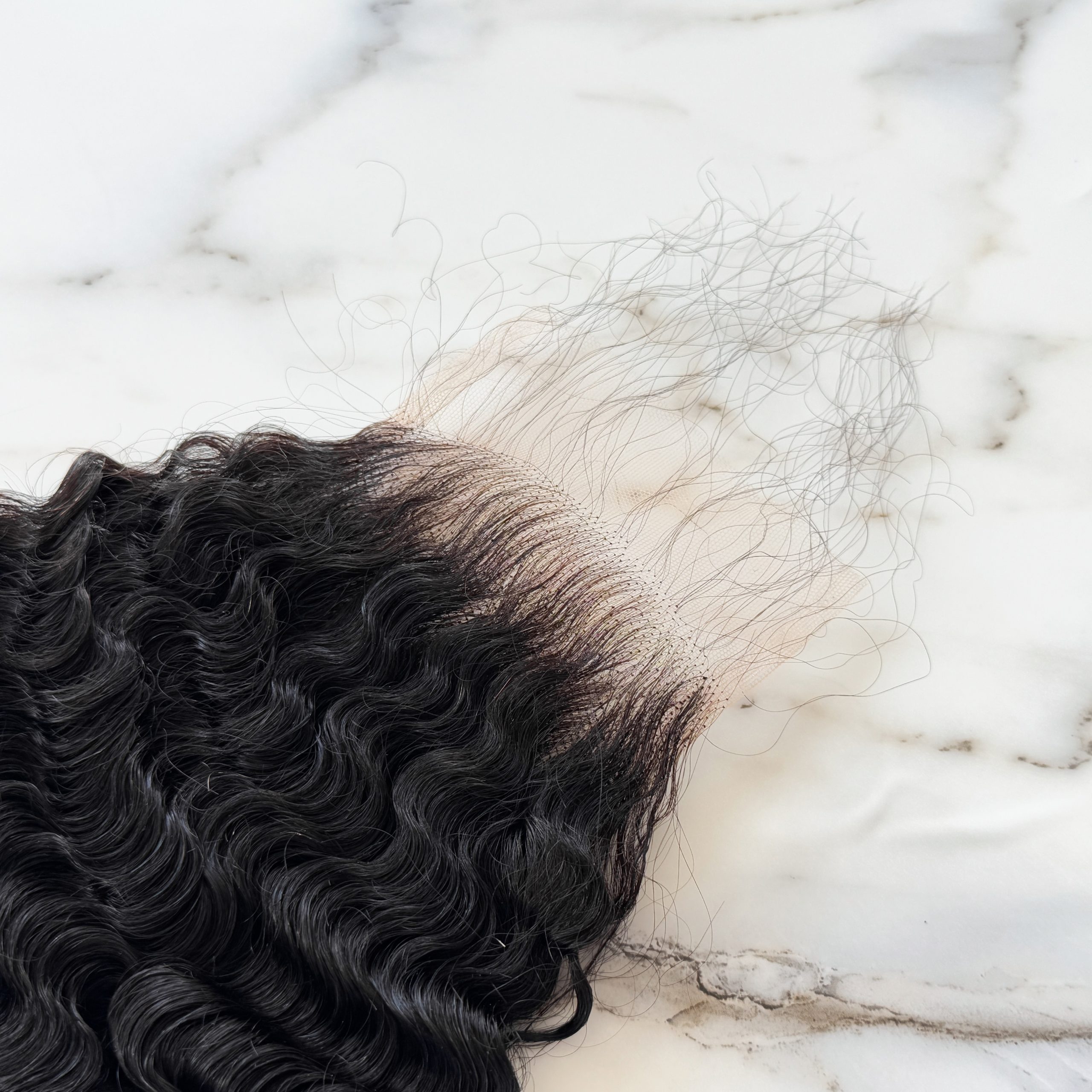 10″ – 20″ Natural Black Color Burmese Wave Human Hair 4*4 Lace Closure