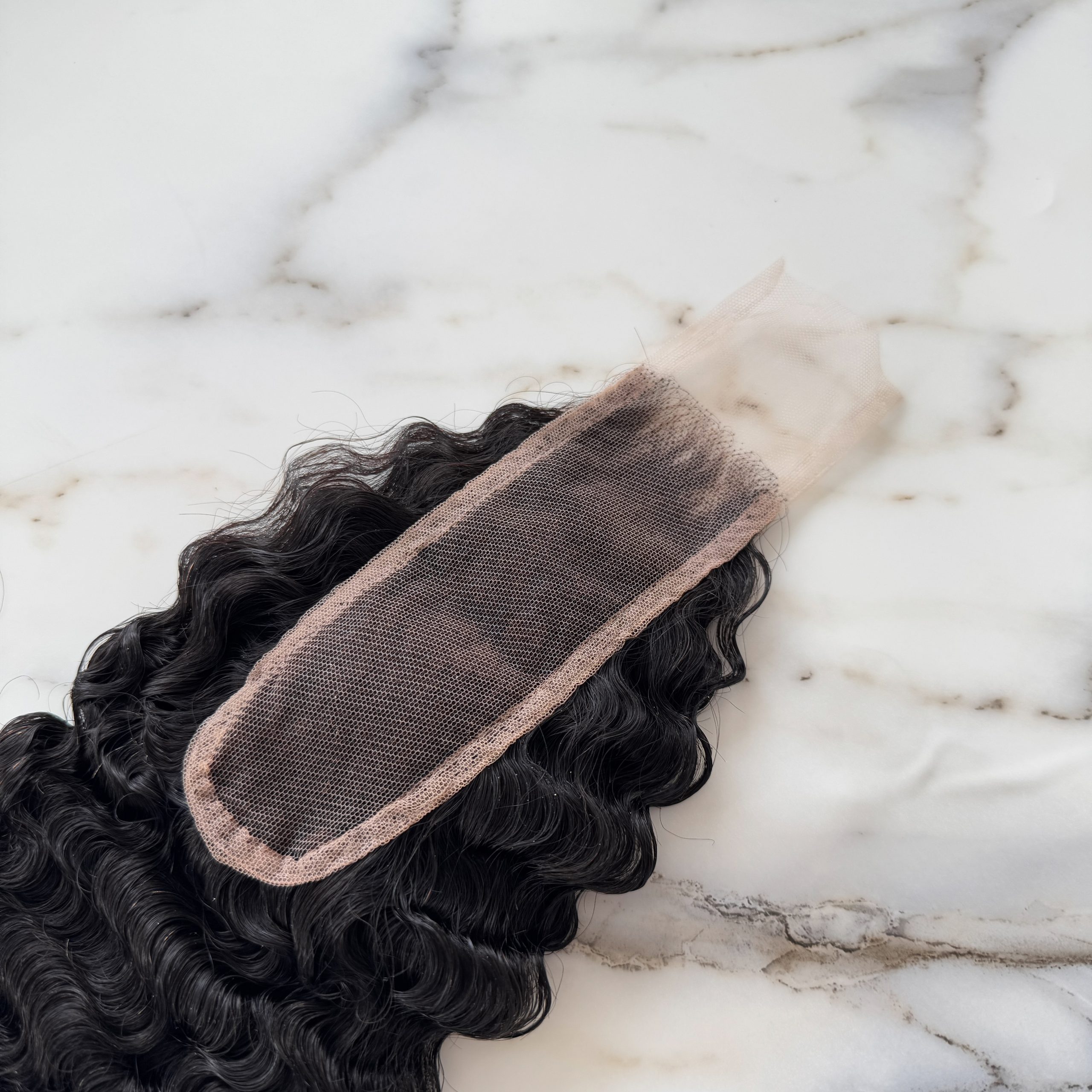 10″ – 20″ Natural Black Color Burmese Wave Human Hair 2*6 Lace Closure