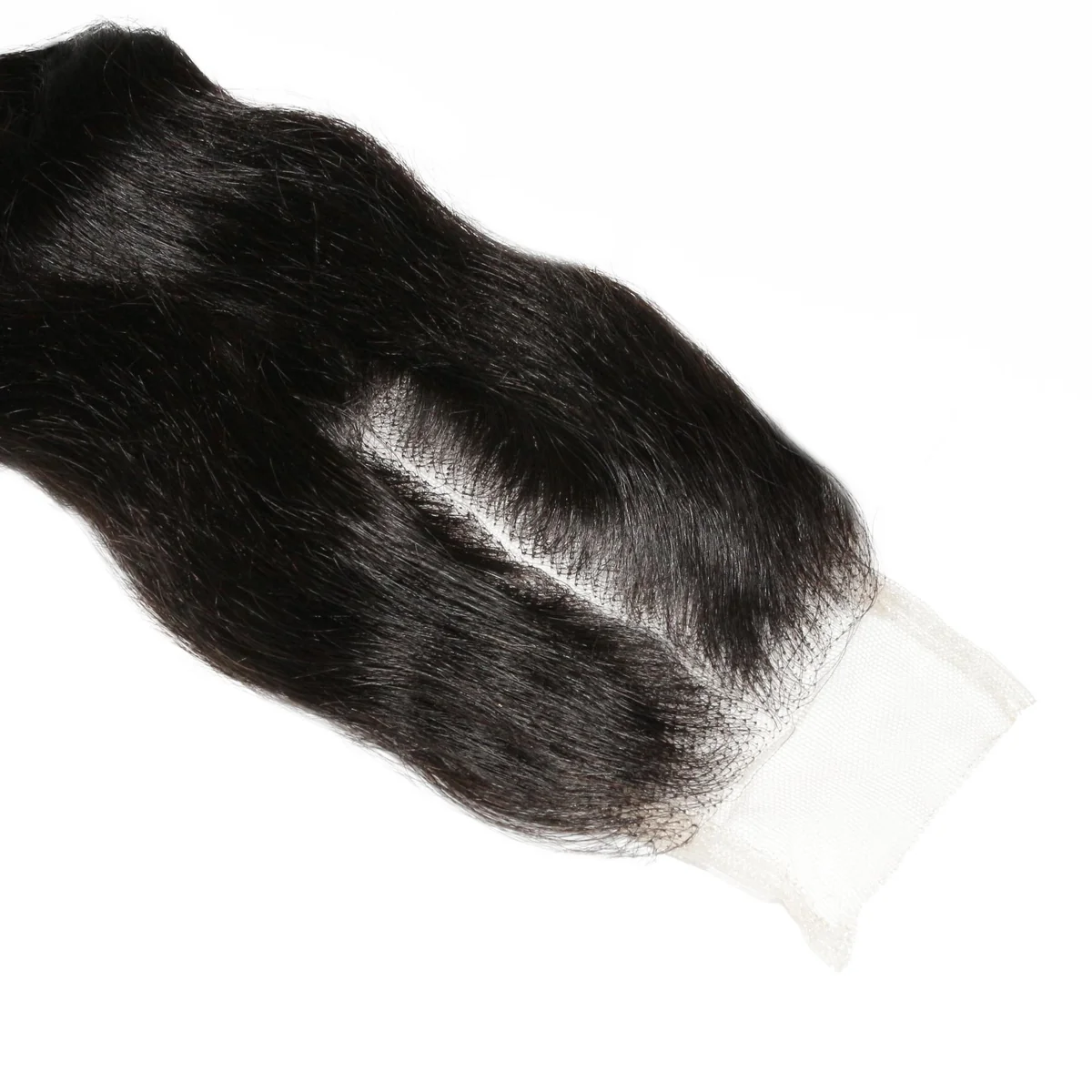10″ – 20″ Natural Black Color Loose Wave Human Hair 2*6 Lace Closure
