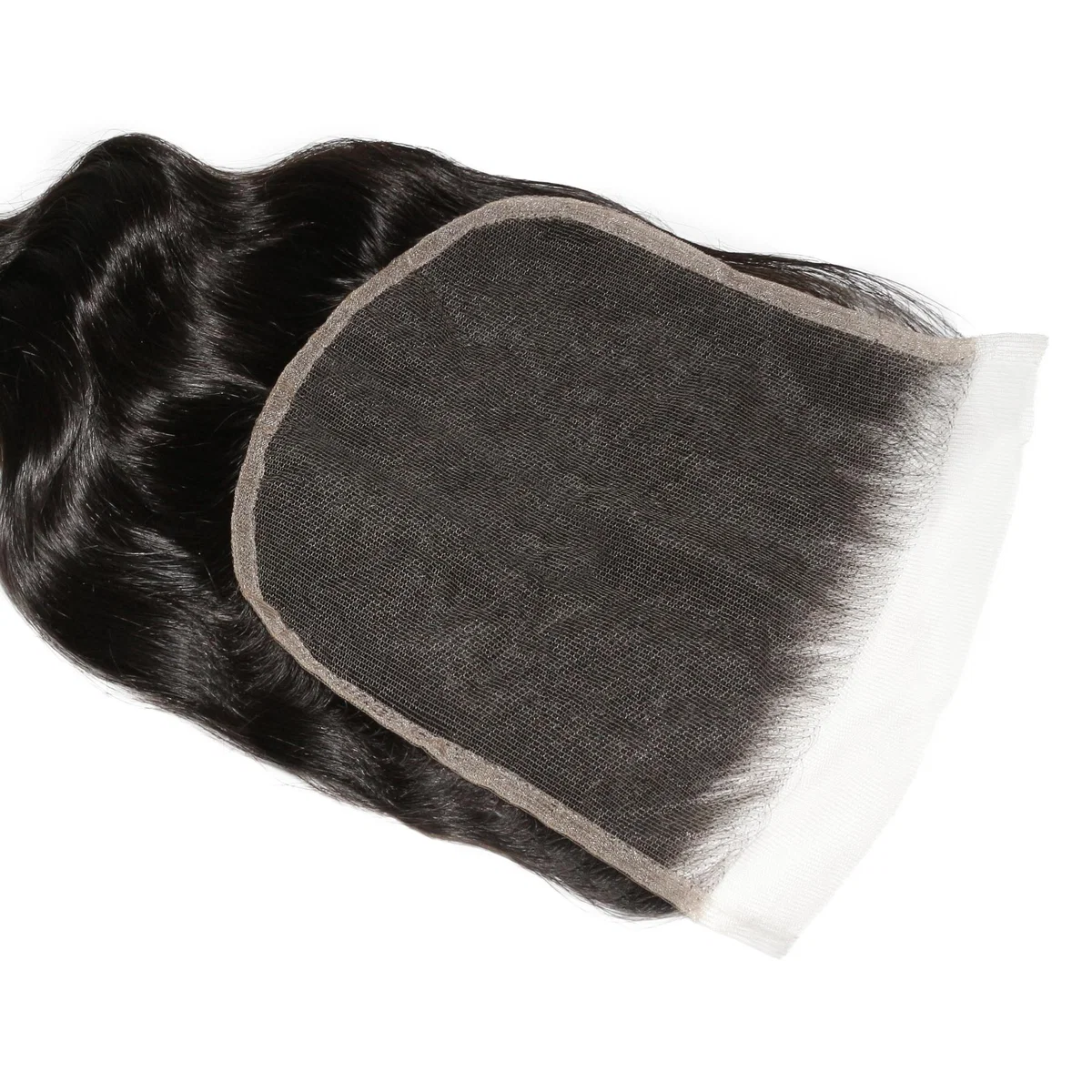 10″ – 20″ Natural Black Color Afro Kinky Curly Human Hair 6*6 Lace Closure
