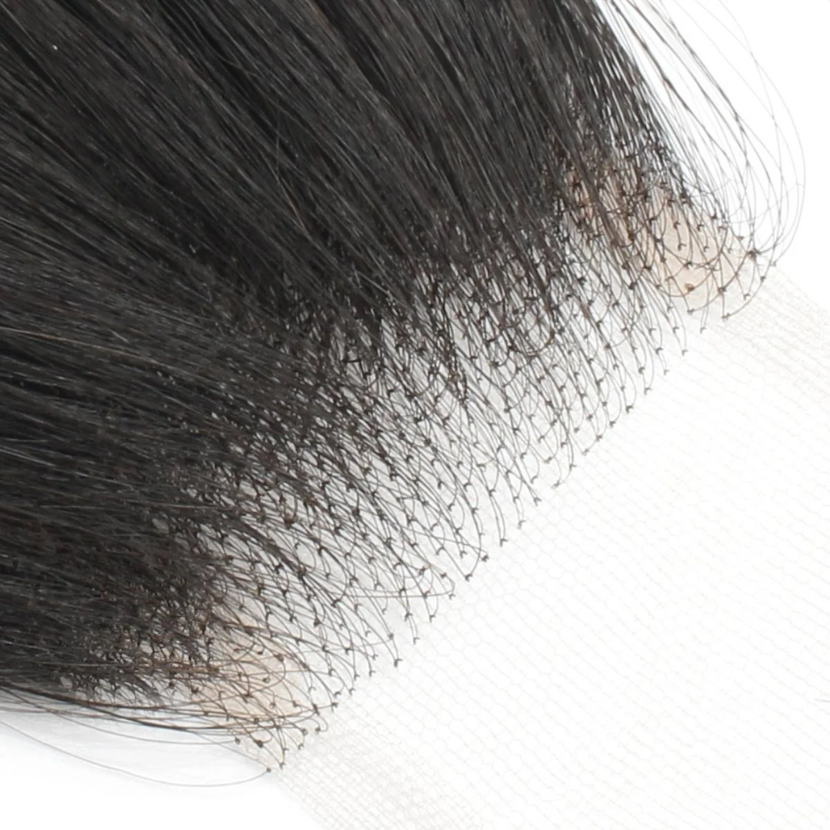 10″ – 20″ Natural Black Color Straight Human Hair 2*6 Lace Closure