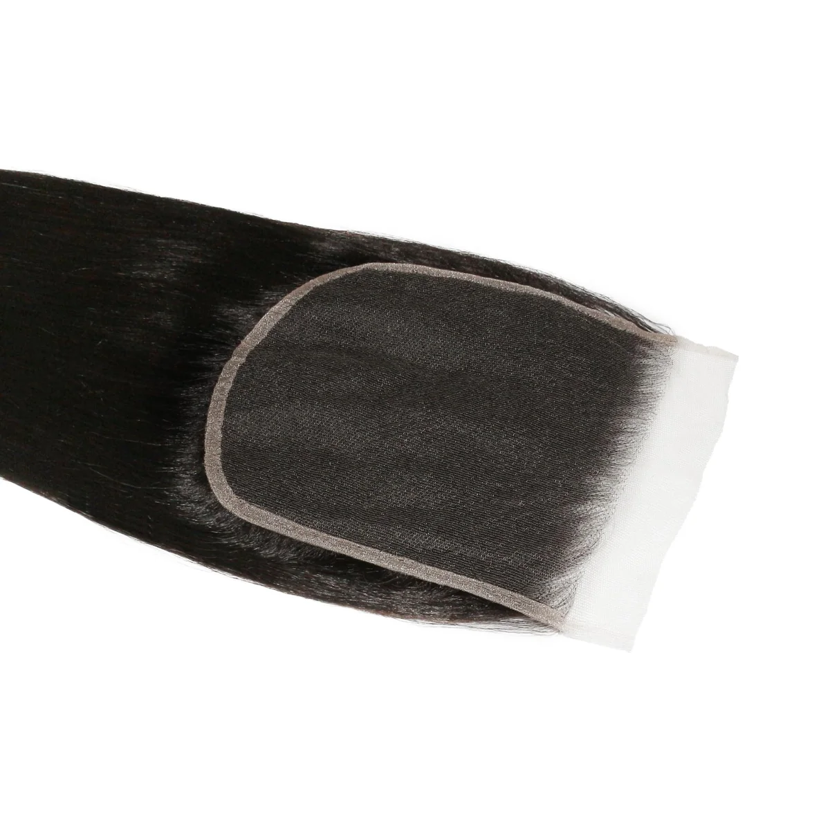 10″ – 20″ Natural Black Color Yaki Straight Human Hair 6*6 Lace Closure