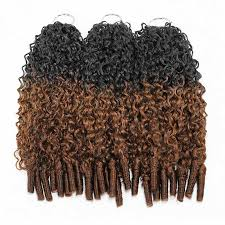 14″ – 24″ #2/30 Burmese Curly Human Hair Crochet Hair