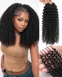 14″ – 24″ Natural Color Afro Kinky Curly Human Hair Crochet Hair