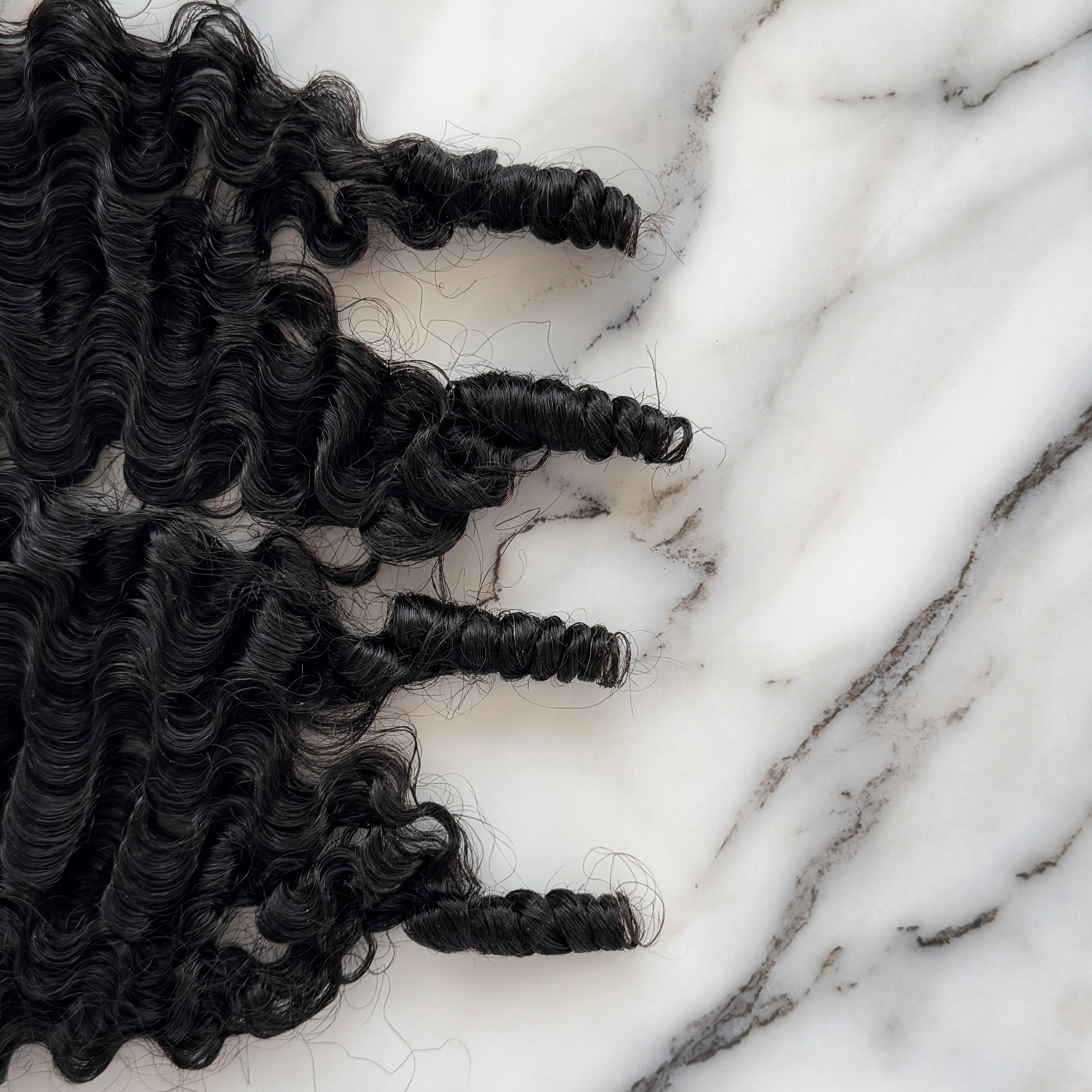 10″ – 20″ Natural Black Color Burmese Wave Human Hair 5*5 Lace Closure