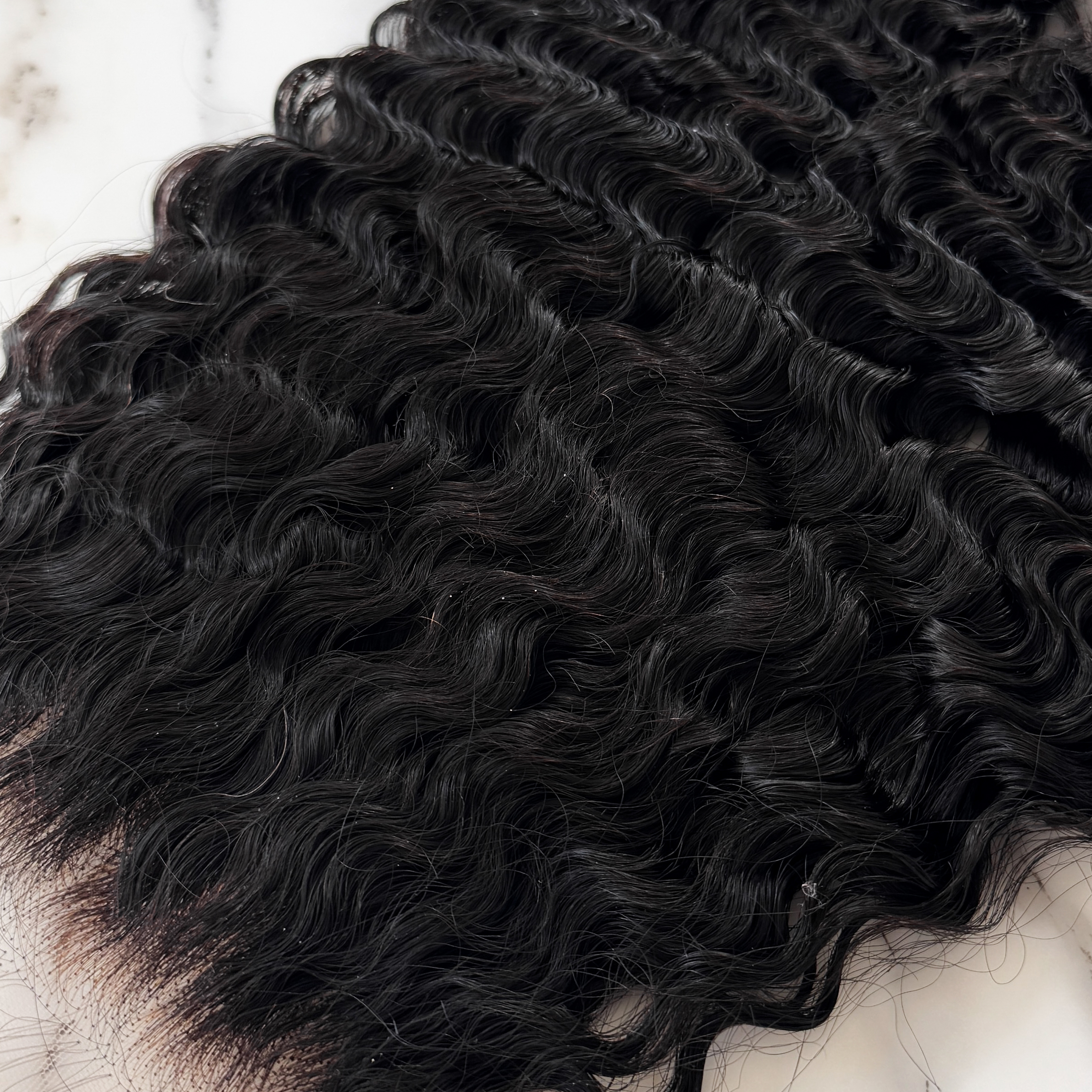 10″ – 20″ Natural Black Color Burmese Wave Human Hair 5*5 Lace Closure