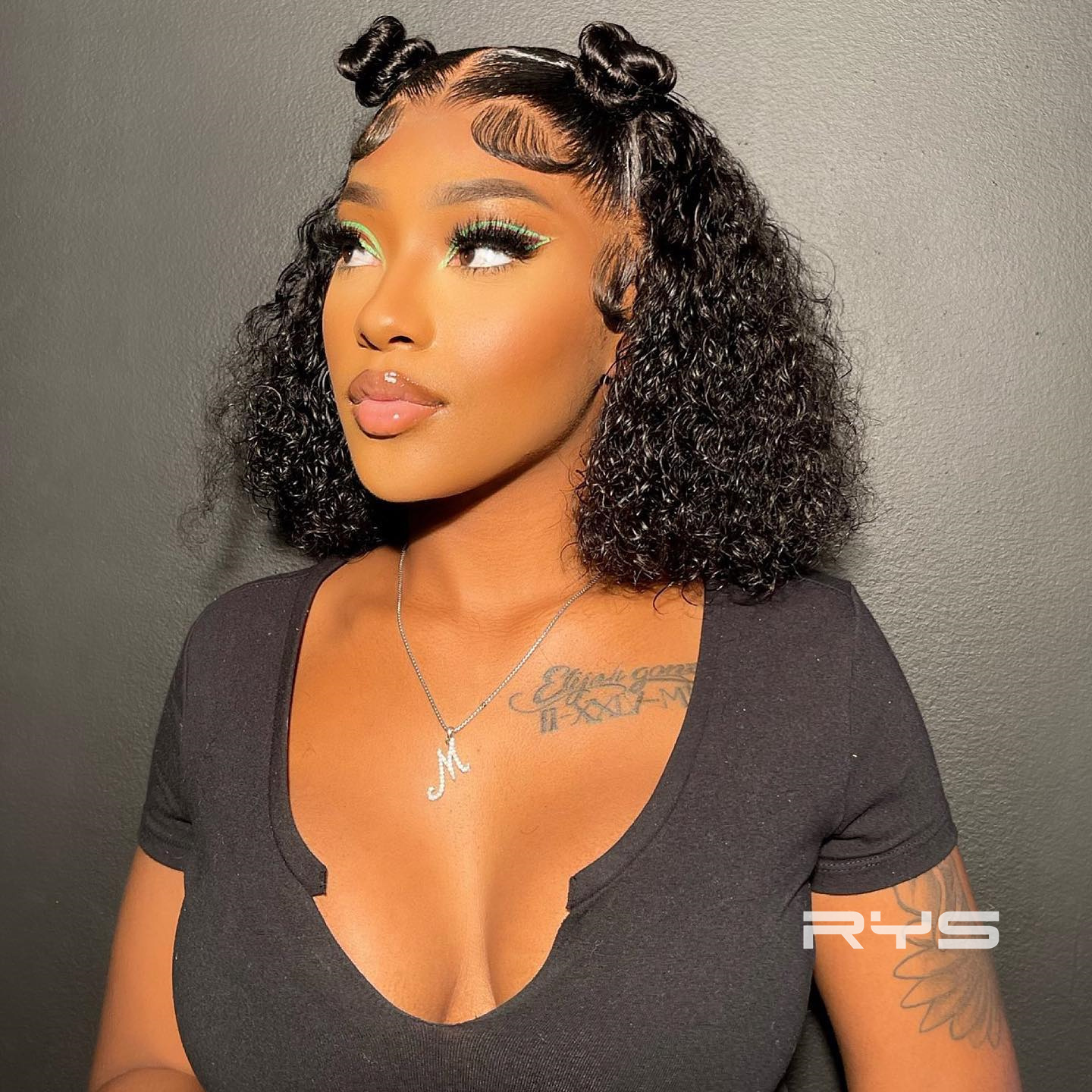 8″ – 14″ Natural Colors Bob & Pixie Cut Human Hair Lace Front Wig