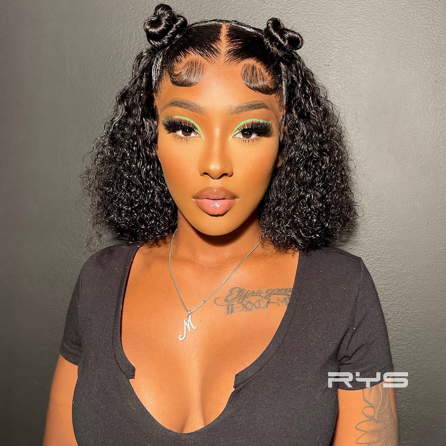 8″ – 14″ Natural Colors Bob & Pixie Cut Human Hair Lace Front Wig