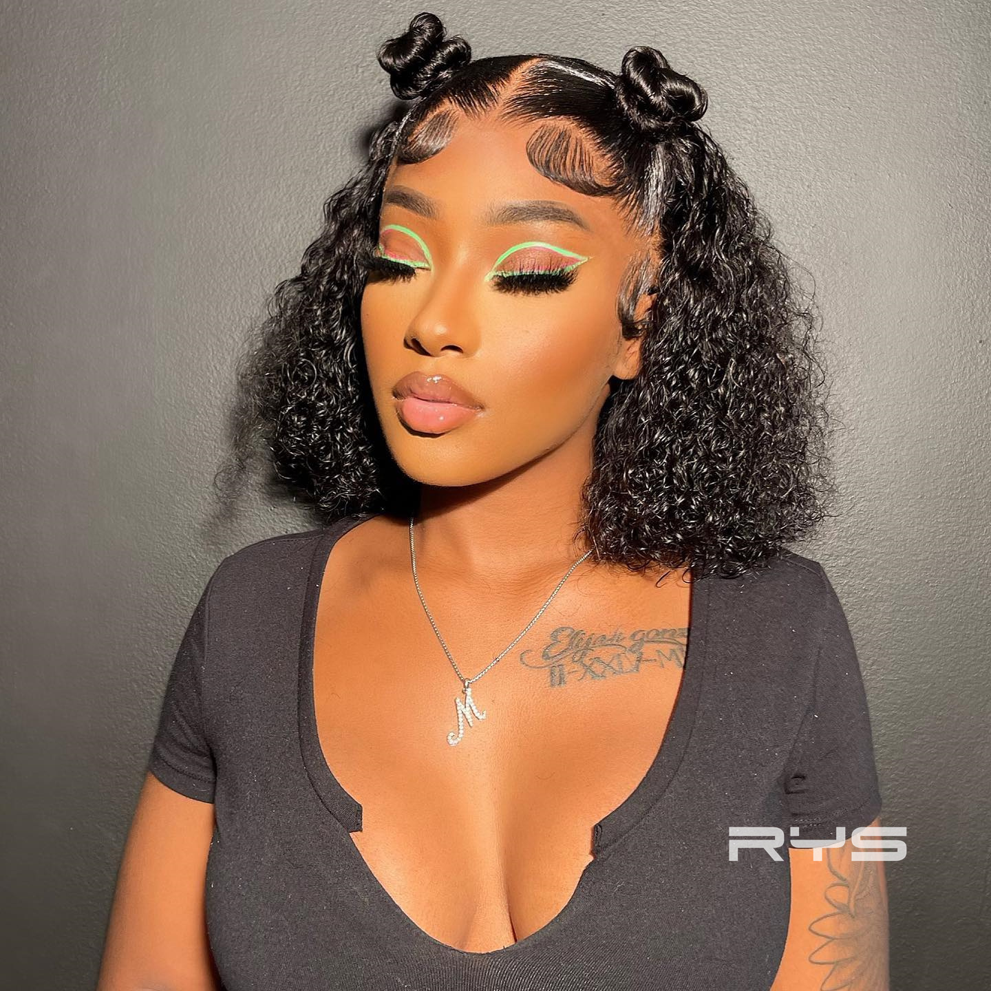 8″ – 14″ Natural Colors Bob & Pixie Cut Human Hair Lace Front Wig